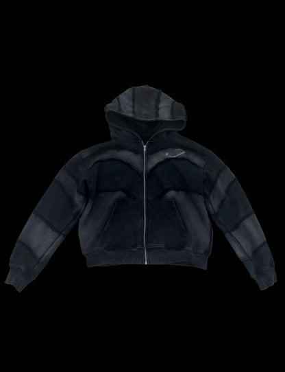 armenic blackout shell hoodie