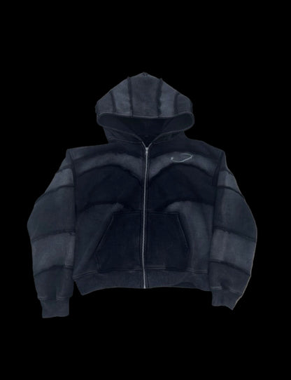 armenic blackout shell hoodie